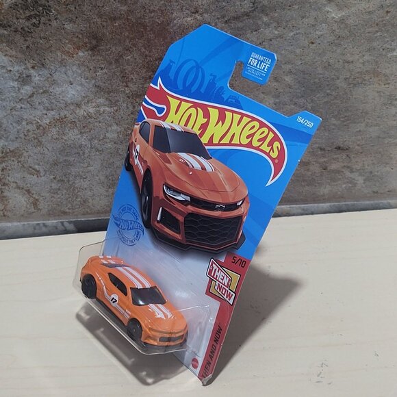 Hot Wheels 2017 Camaro ZL1 Toy Car Then and Now Series - Picture 7 of 9